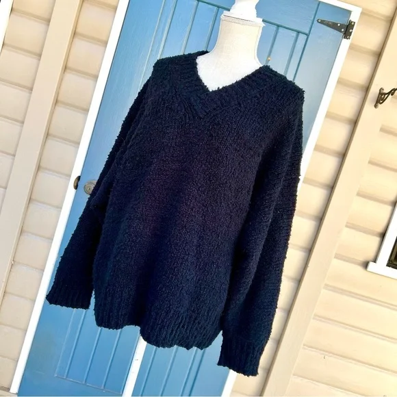 OZMA 100% organic cotton OverSize Sweater Women Size L/XL - Picture 3 of 9